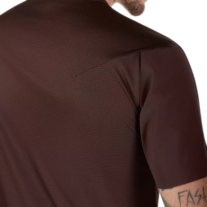 Fox Racing Flexair Pro Short Sleeve MTB Jersey - Cocoa