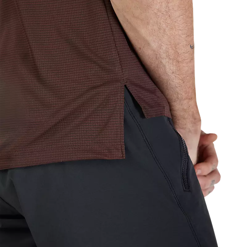 Fox Racing Flexair Pro Short Sleeve MTB Jersey - Cocoa