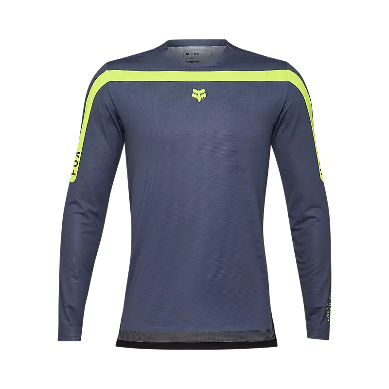 Fox Racing Flexair Aviation Long Sleeve MTB Jersey - Graphite