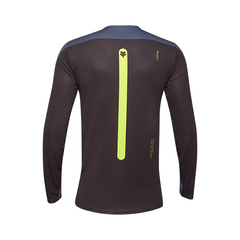 Fox Racing Flexair Aviation Long Sleeve MTB Jersey - Graphite