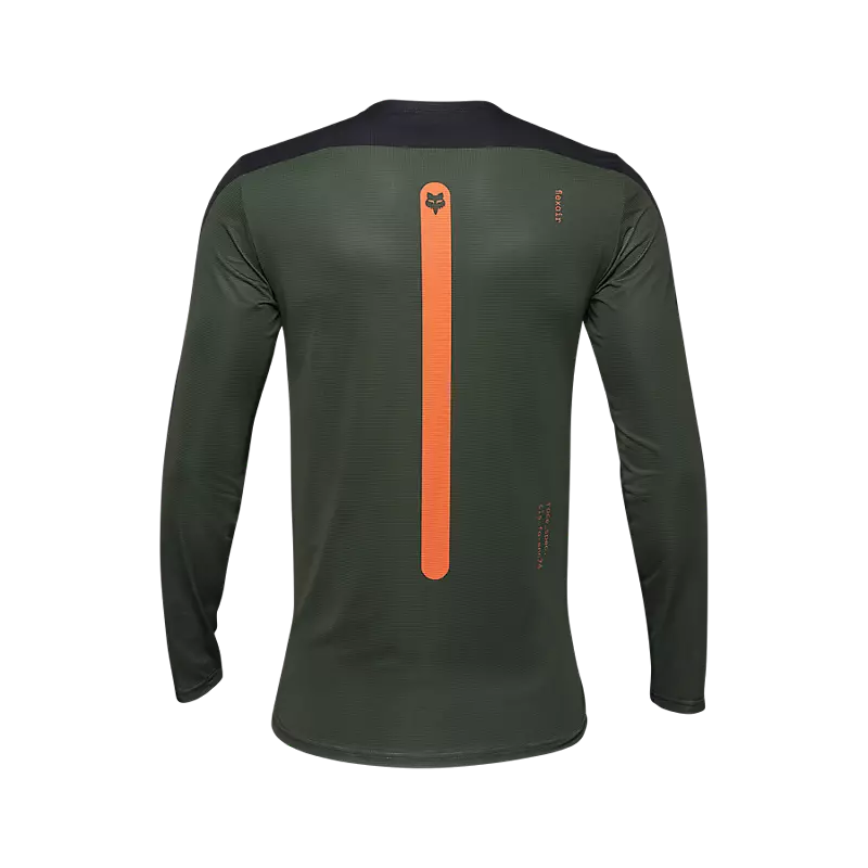 Fox Racing Flexair Aviation Long Sleeve MTB Jersey - Dark Sage