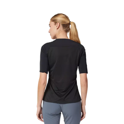 Fox Racing Flexair Ascent Short Sleeve MTB Jersey - Womens - Black
