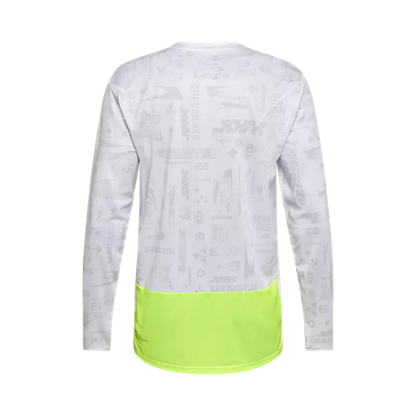 Fox Racing Ranger Long Sleeve MTB Jersey - Womens - Lunar - White