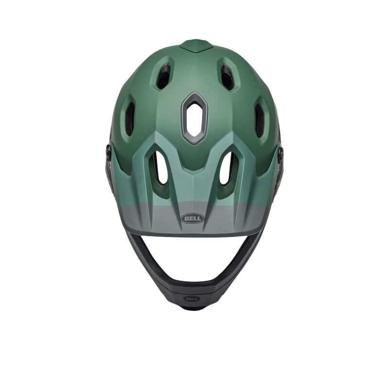 Bell Super DH Spherical Helmet, Matte Green / S