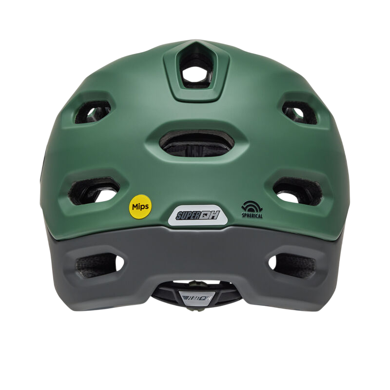 Bell Super DH Spherical Helmet, Matte Green / S