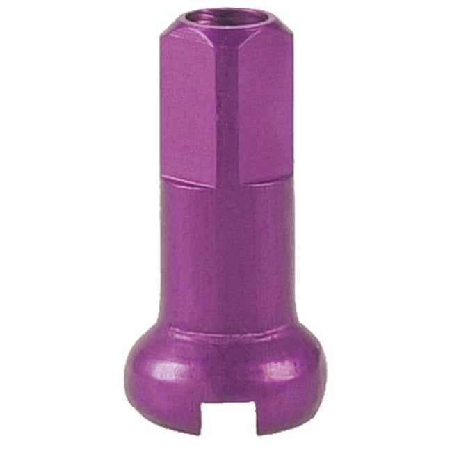DT Swiss 14 Gauge Alloy Nipples - 12mm - Purple