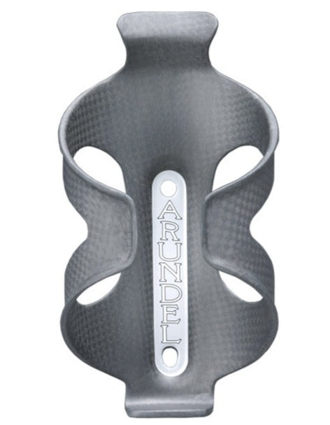 Arundel Dave-O 3K Bottle Cage - Matt-Silver Decal