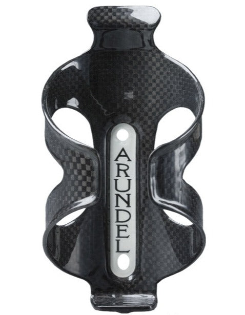 Arundel Dave-O 3K Bottle Cage - Gloss-White Decal