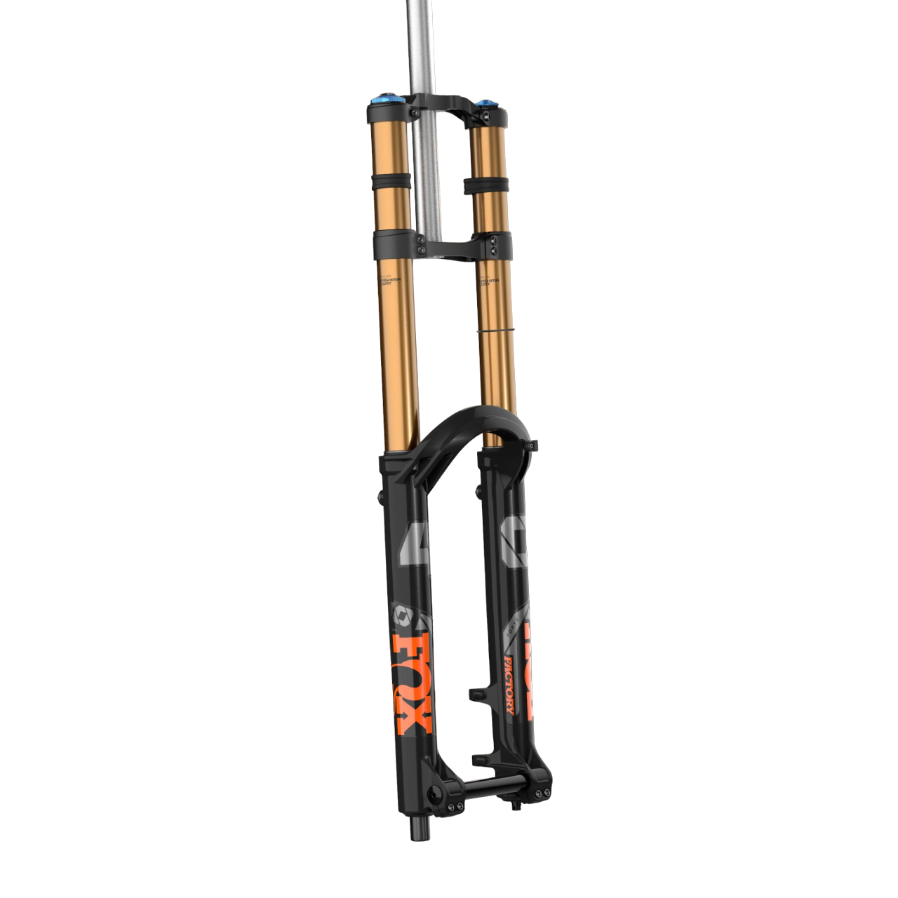 Fox Suspension 40 Factory 27.5" 20TAx110 - Black-Orange Logo - 2024