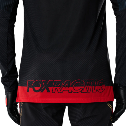 Fox Racing Flexair Long Sleeve MTB Jersey - Goldstone - Black