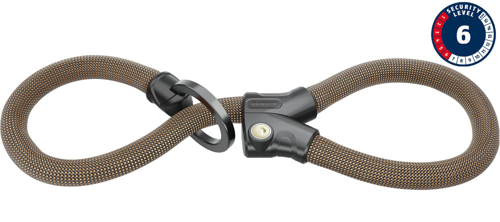 Abus Infinity Loop Chain Lock 1806/140 - Autumn Orange