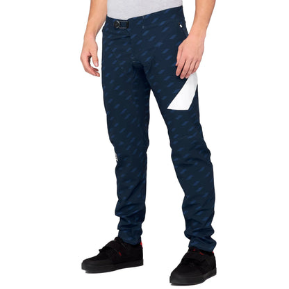 100% R-Core X Pant - Ltd Edition - Navy-White