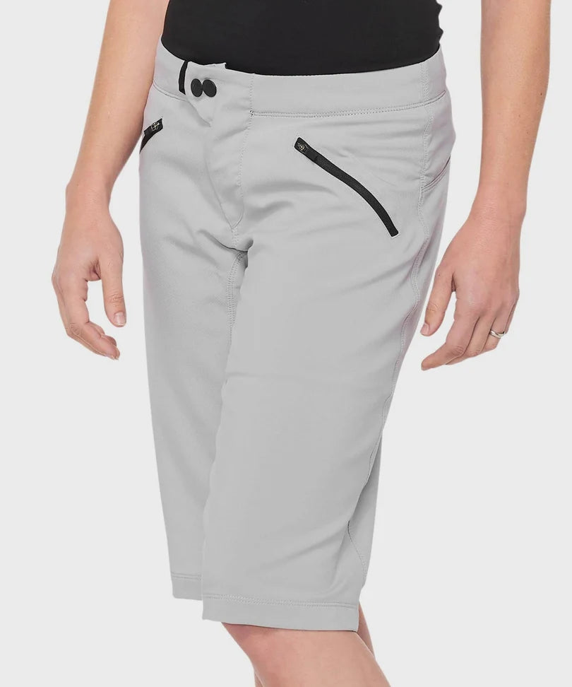 100% Ridecamp MTB Short - Womens - Grey - Prior Season