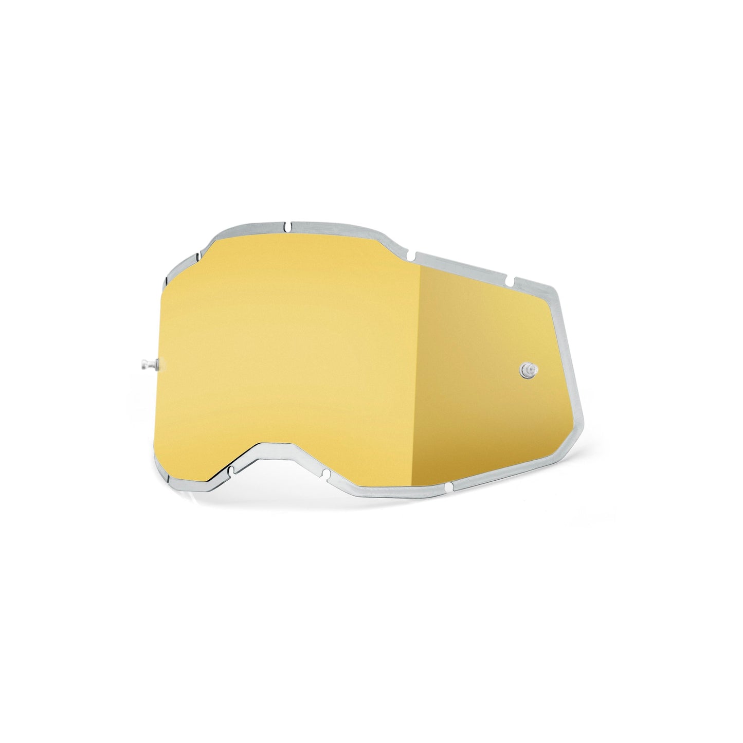 100% Racecraft 2/Accuri 2/Strata 2 Replacement Lens - Injected - Mirror Gold