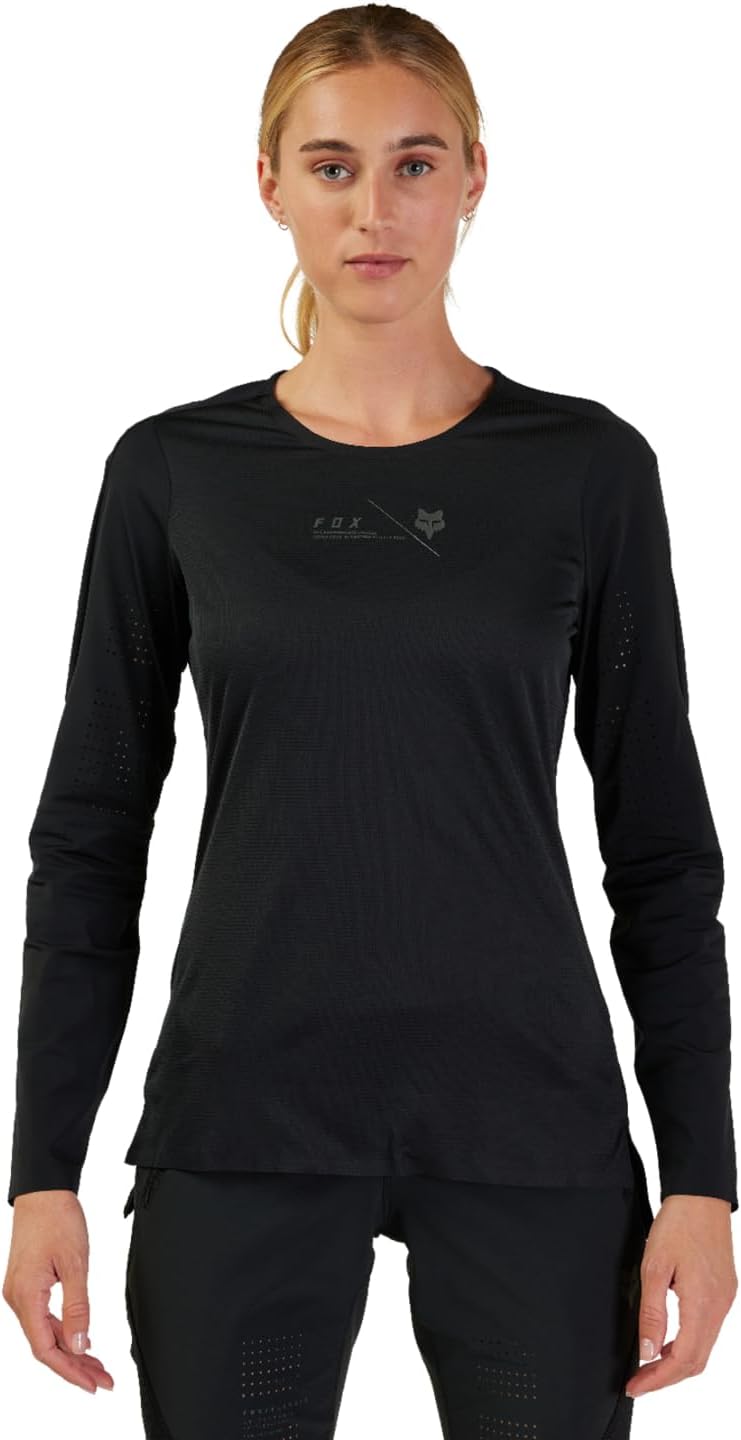 Fox Racing Flexair Pro Long Sleeve MTB Jersey - Womens - Black