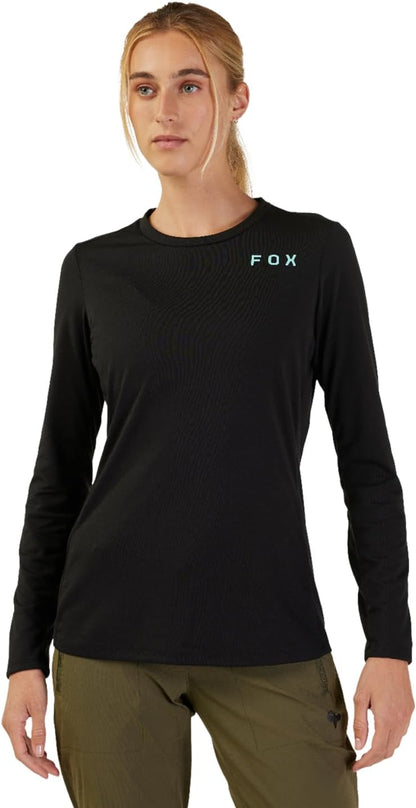 Fox Racing Ranger Race Long Sleeve MTB Jersey - Womens - Black