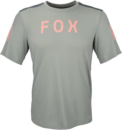 Fox Racing Ranger Dri Release Short Sleeve MTB Jersey - Aviation - Gray Vintage