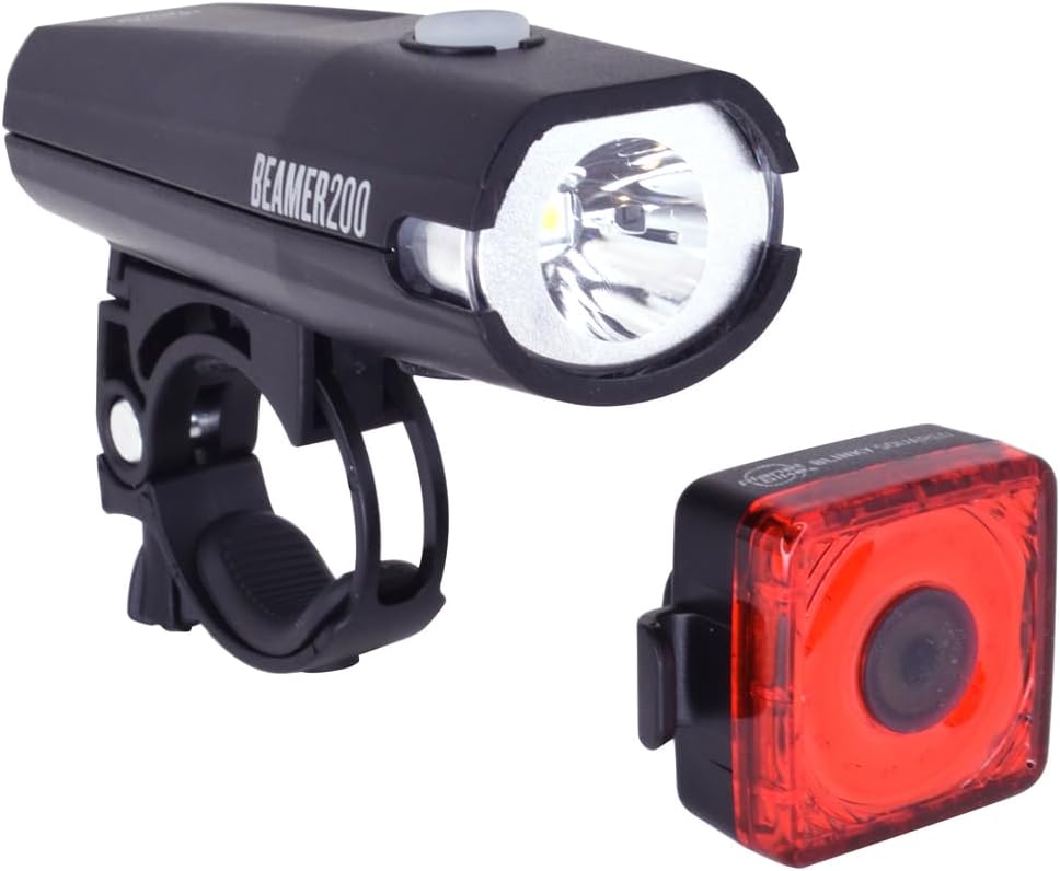 Planet bike Beamer 200/Blinkey Squared Light Set