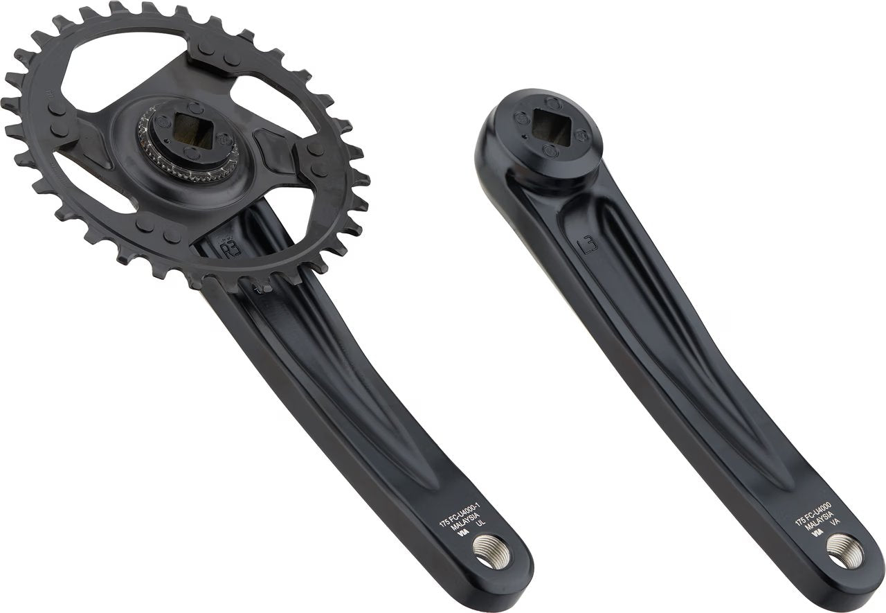 Shimano CUES U4000-1 9-11 Speed MTB Crankset - Black