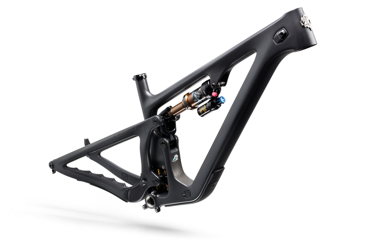 Yeti SB140 Carbon Frame - Float X Factory - Raw Carbon