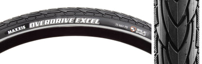 Maxxis Overdrive Excel 700c Touring Wire Tire - Black