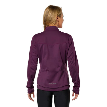 Pearl Izumi Quest Thermal Long Sleeve Road Jersey - Womens - Dark Violet