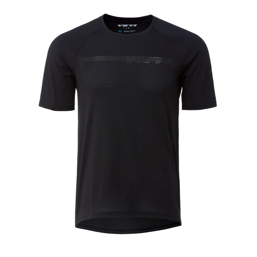 Yeti Turq Air Short Sleeve MTB Jersey - Black