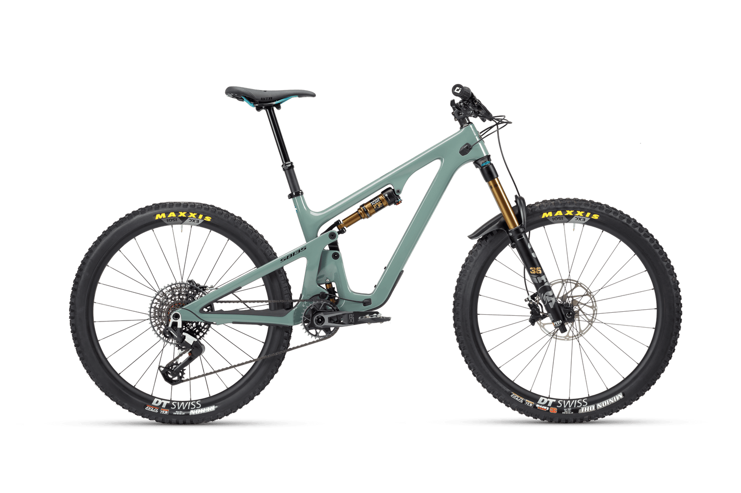 Yeti SB135 T2 27.5 - Eagle 90/X0 - EXC 1501 Carbon Wheels - Rhino