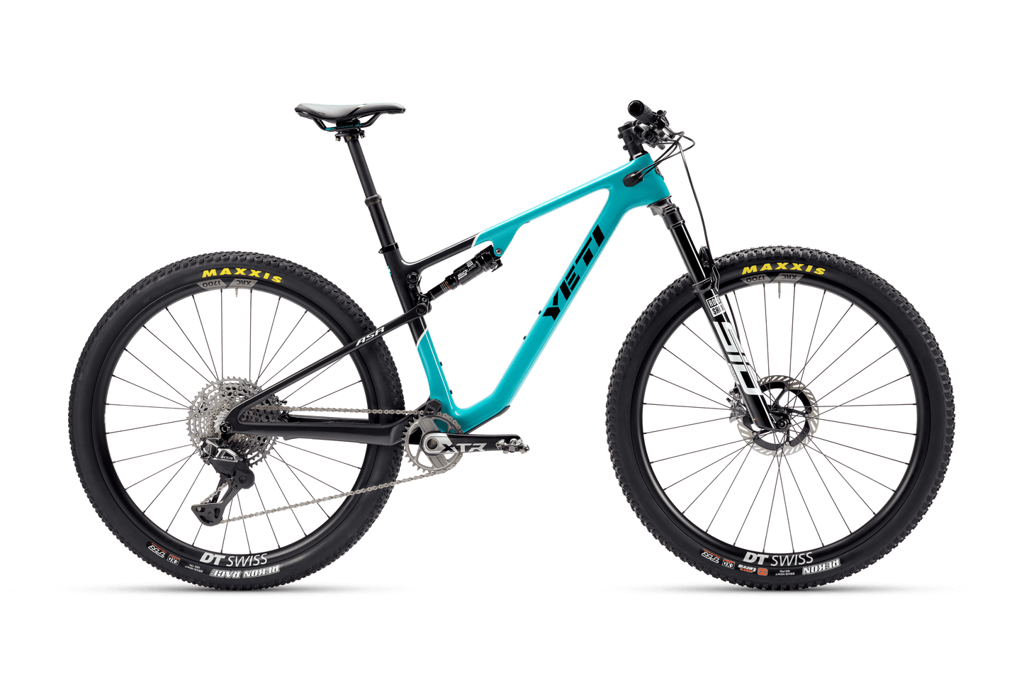 Yeti ASR T4 29 - XTR Di2 - No Remote Lockout - Turquoise