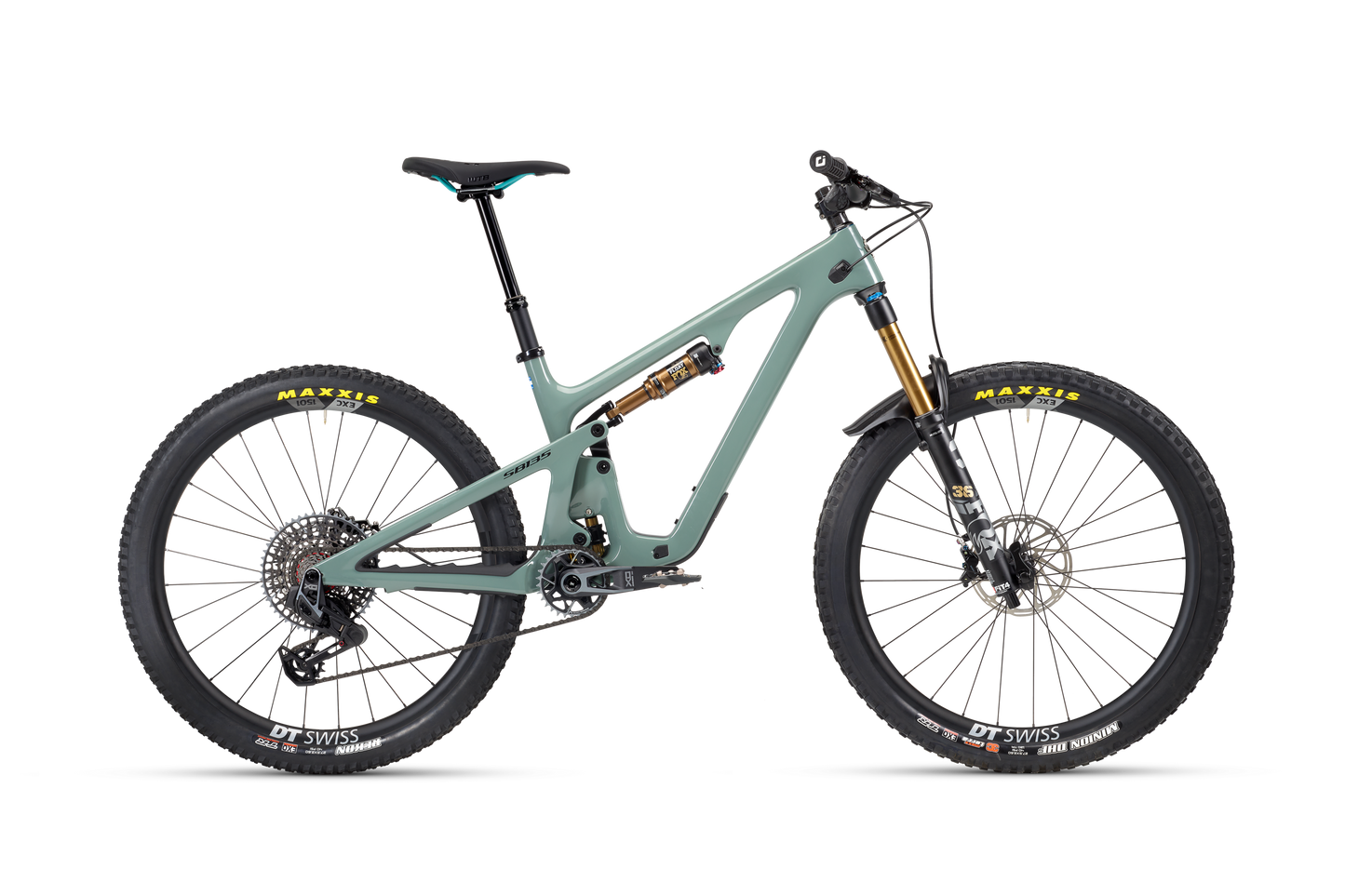 Yeti SB135 T3 27.5 - X0 AXS - EXC 1501 Carbon Wheels - Rhino