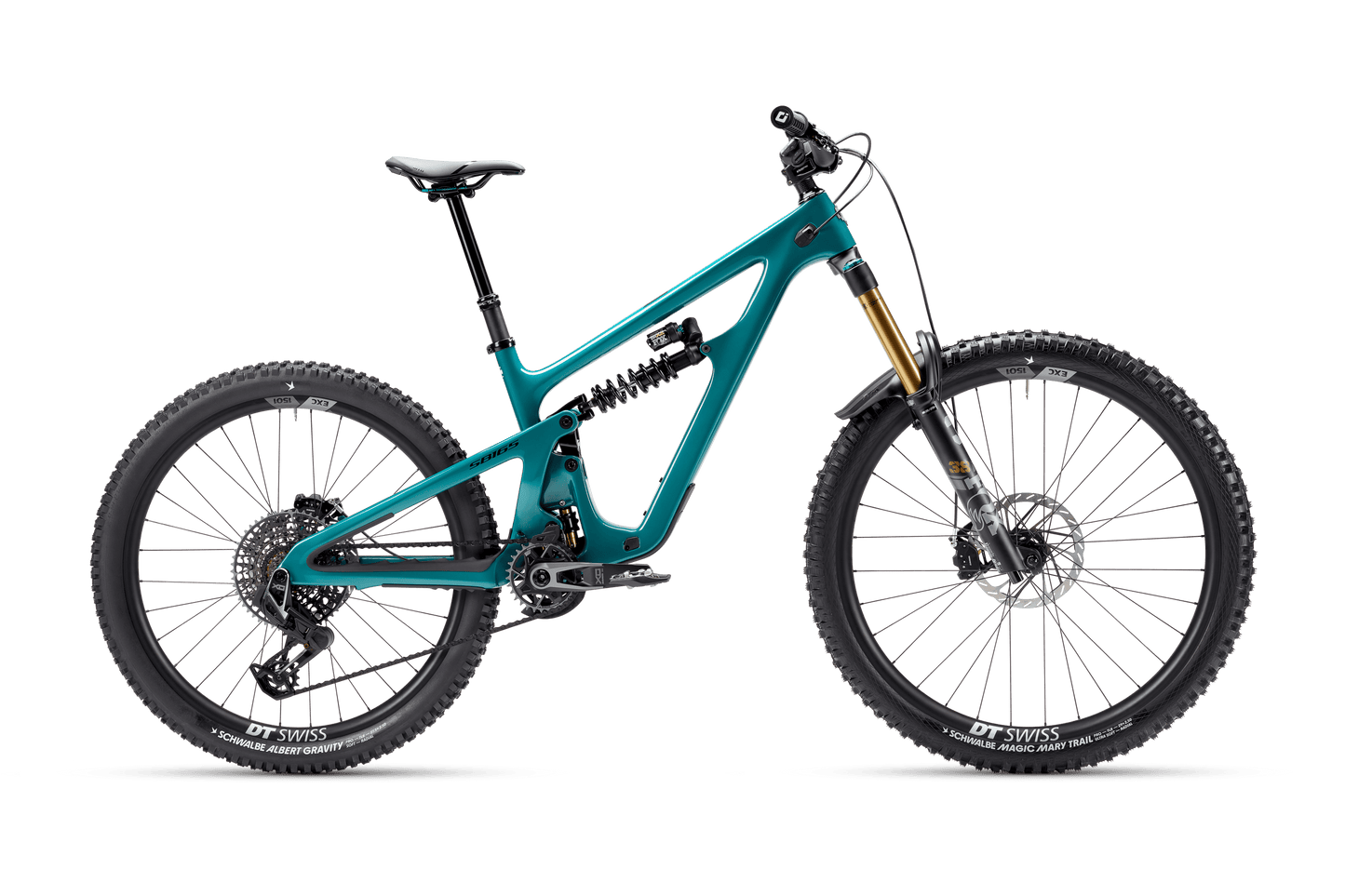 Yeti SB165 T3 MX - X0 AXS - EXC 1501 Carbon Wheels - Spruce Gloss