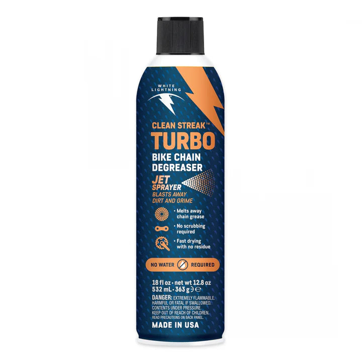 White Lightning Clean Streak Turbo Bike Chain Degreaser