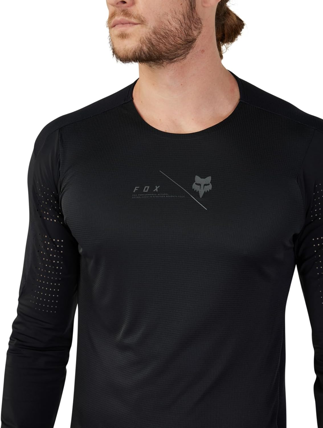 Fox Racing Flexair Pro Long Sleeve MTB Jersey - Black