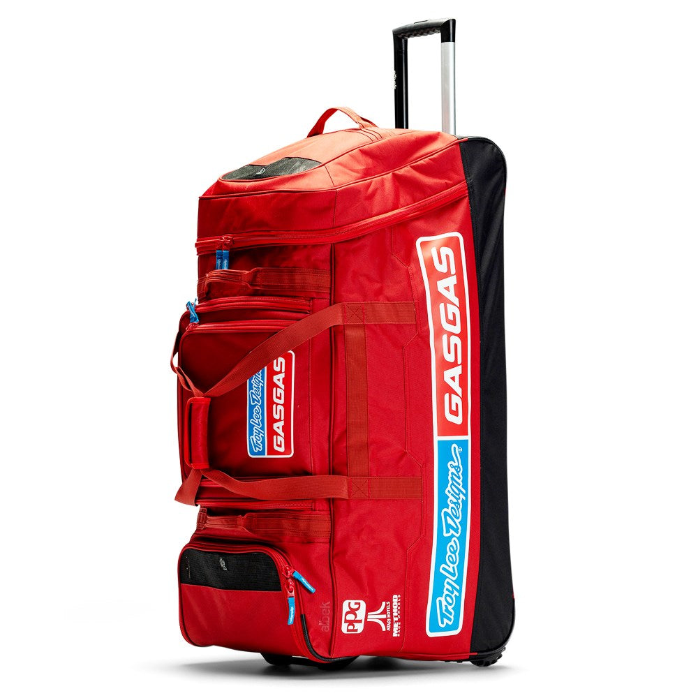 Troy Lee Designs Meridian Wheeled Gear Bag - GasGas Team Red