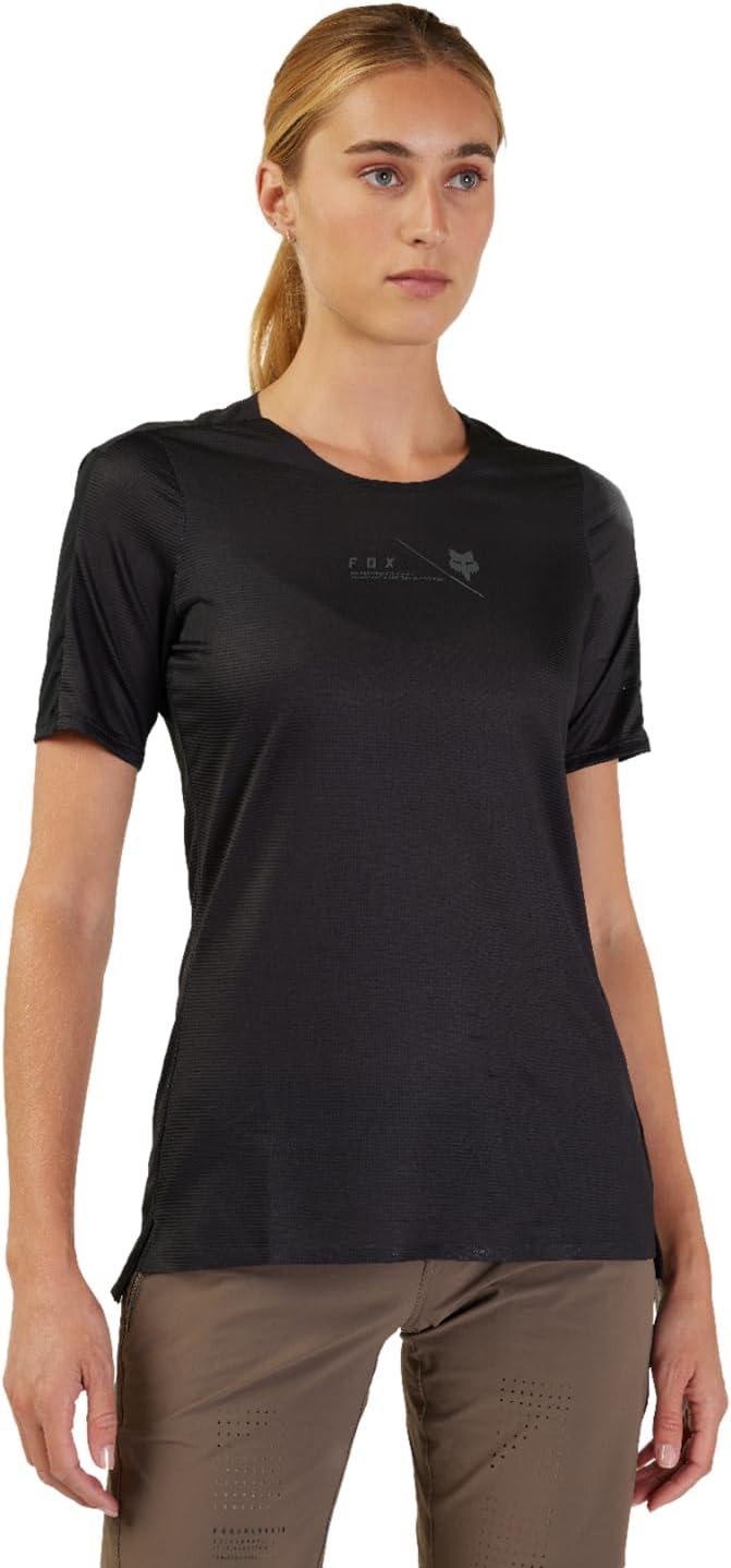 Fox Racing Flexair Short Sleeve MTB Jersey - Womens - Black