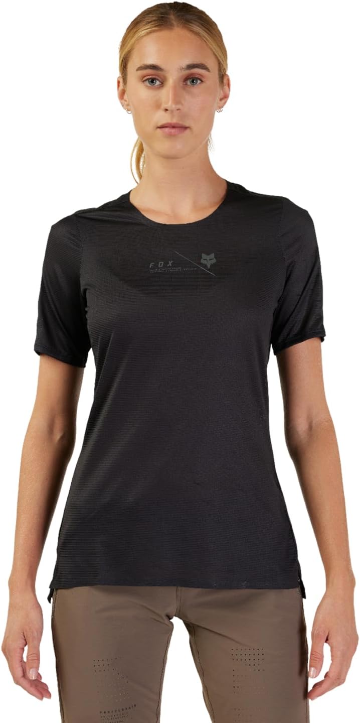 Fox Racing Flexair Short Sleeve MTB Jersey - Womens - Black