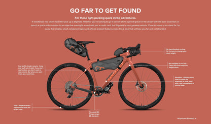 Santa Cruz Stigmata CC 700c - Rival 1x AXS Rudy - Gloss Black Sparkle - Ex-Display