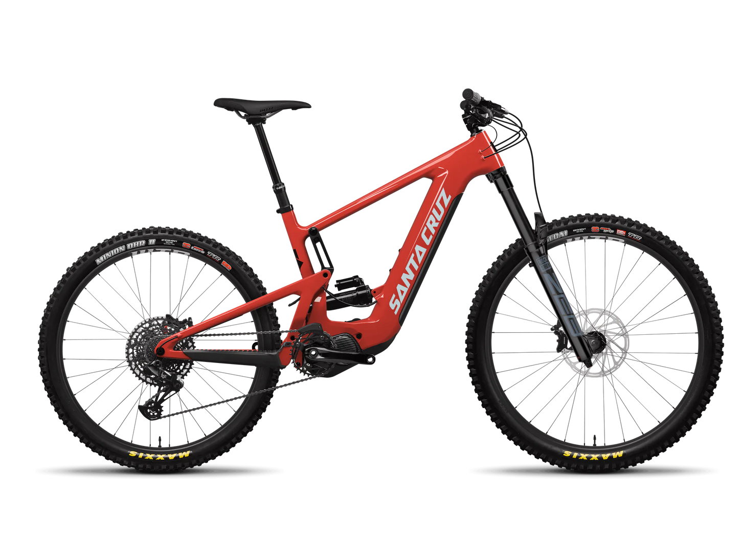 Santa Cruz Heckler Carbon MX - R Kit - Gloss Heirloom Red - 2024