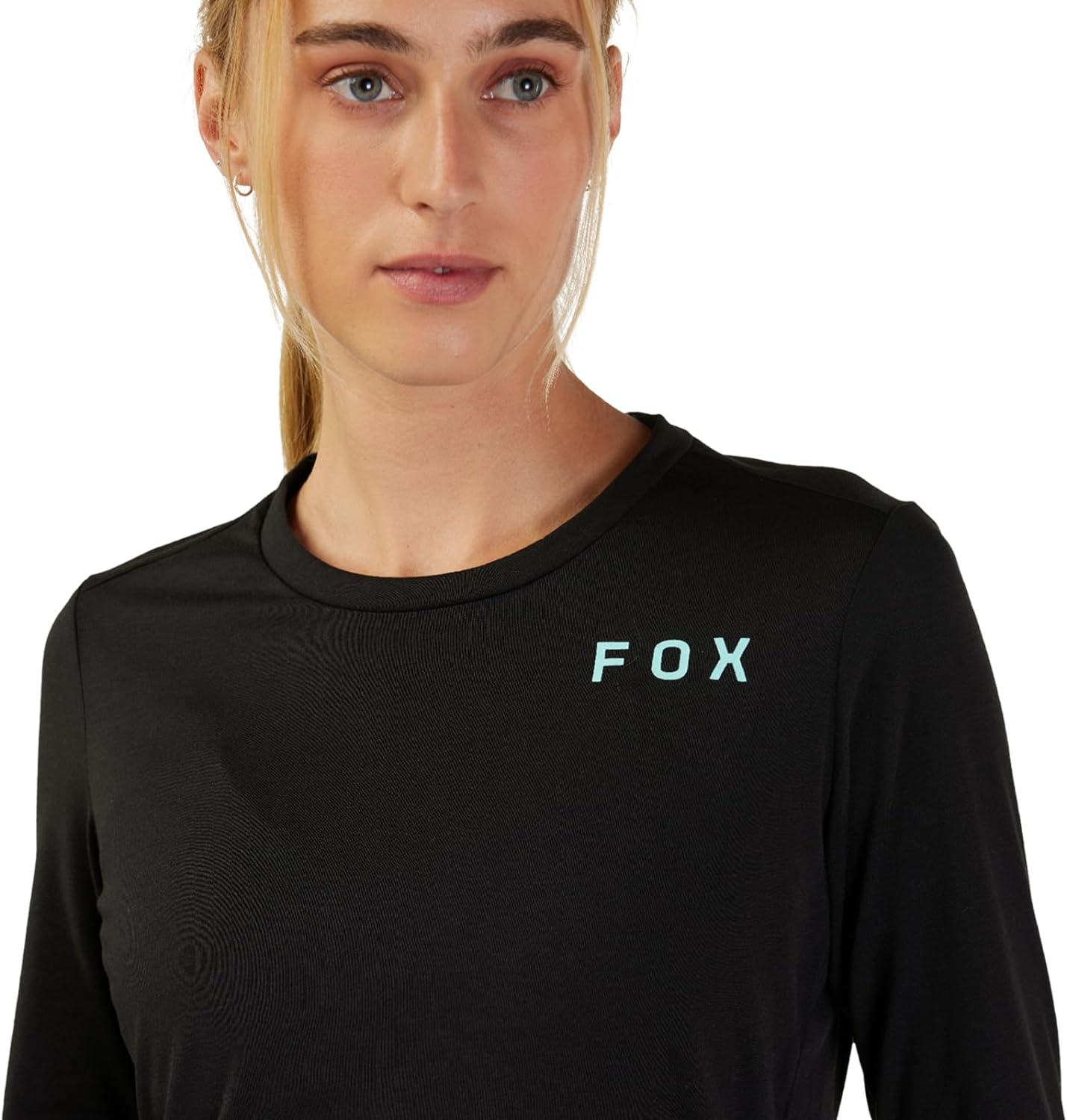 Fox Racing Ranger Race Long Sleeve MTB Jersey - Womens - Black