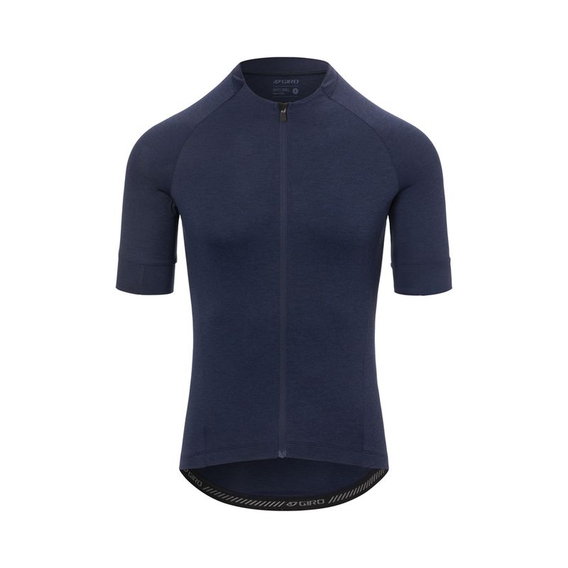 Giro New Road Short Sleeve Jersey - Phantom Blue Heather