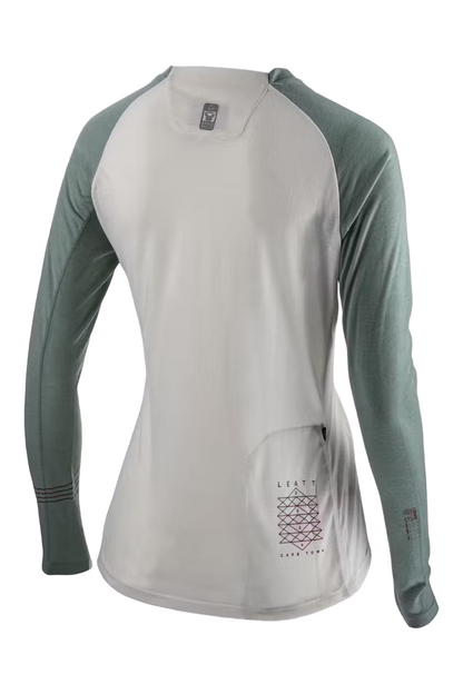 Leatt AllMtn 3.0 Long Sleeve MTB Jersey - Womens - Pistachio - 2023