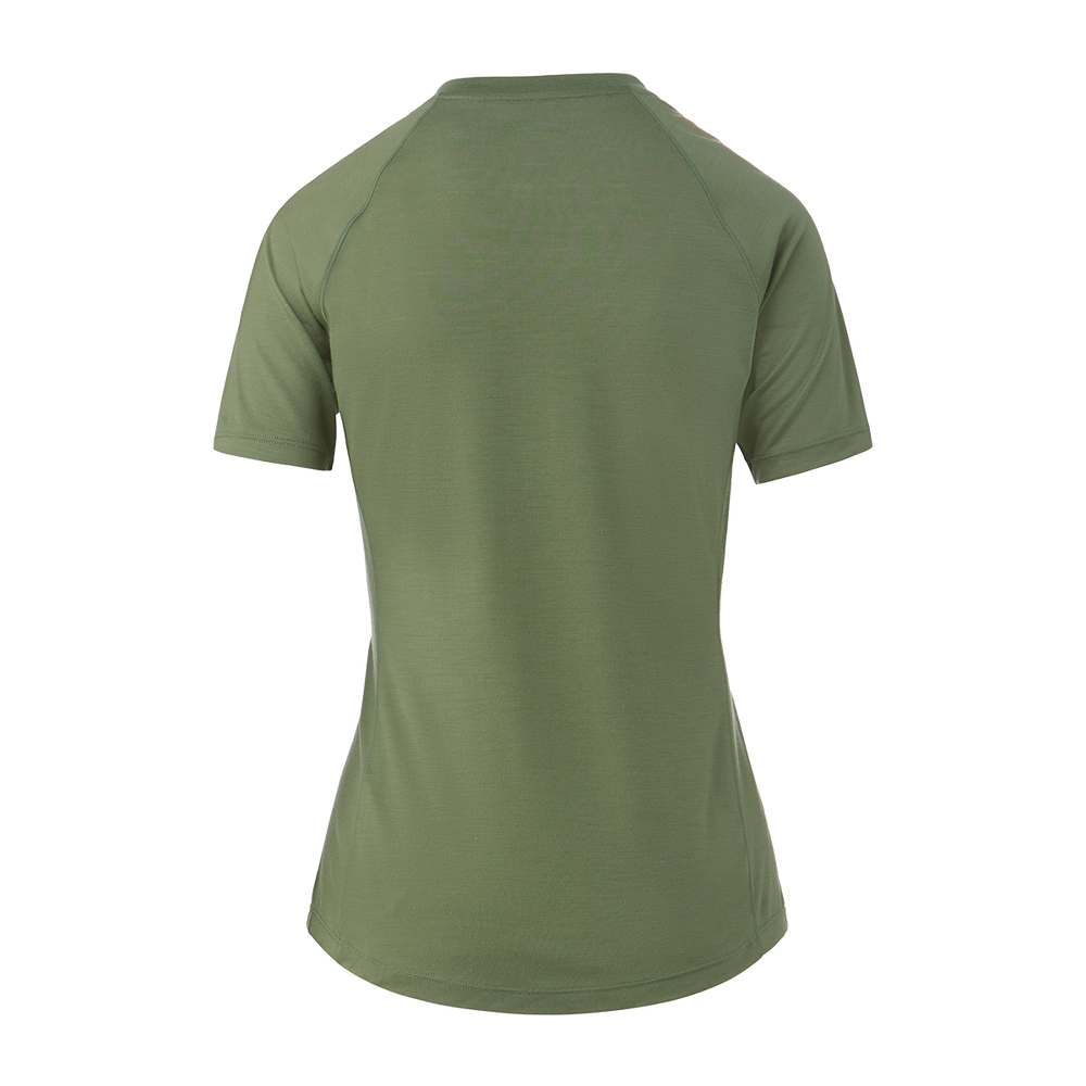 Yeti Monument Merino Short Sleeve MTB Jersey - Womens - Olivine