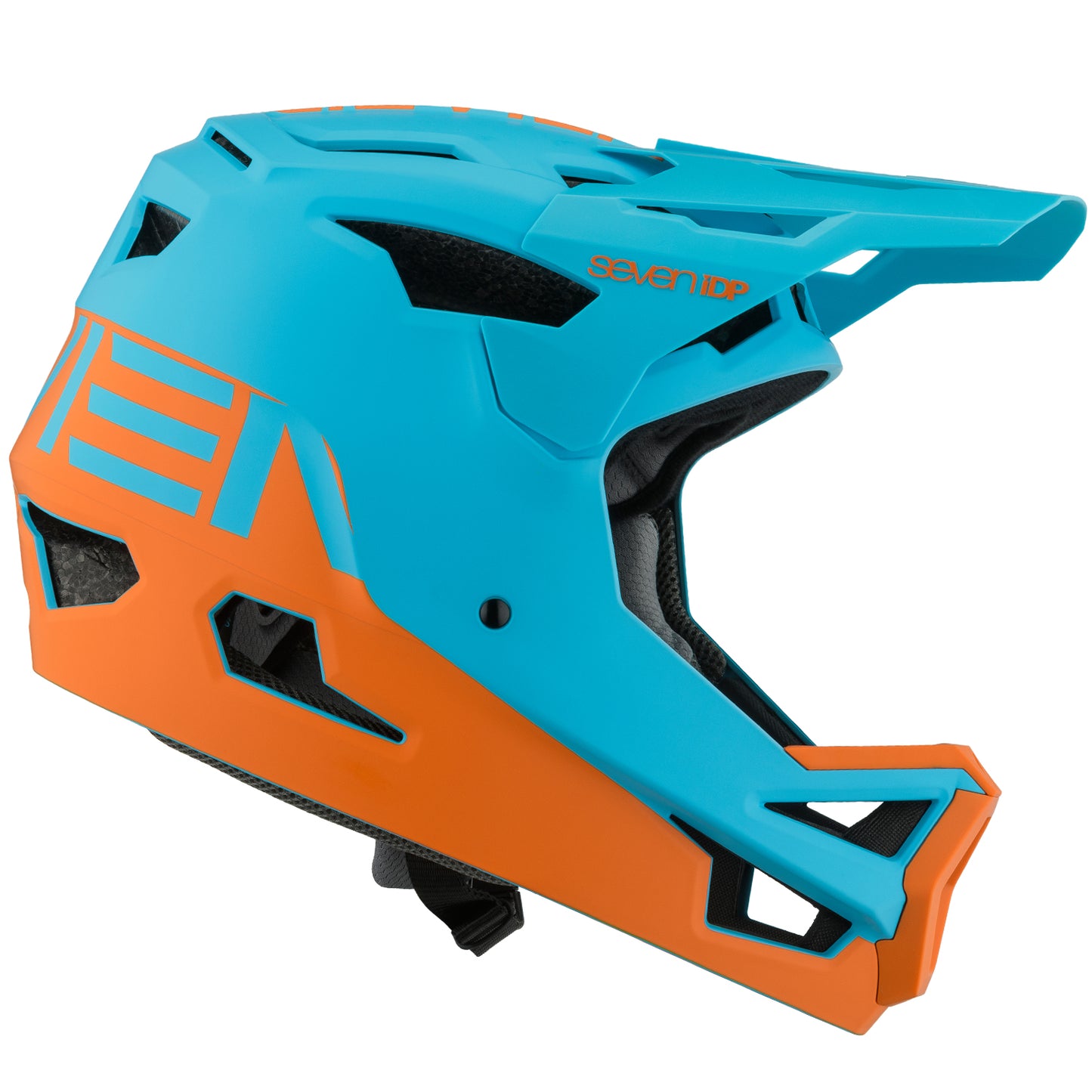 7 iDP Project 23 ABS Full Face Helmet - Matte GT Blue-Orange