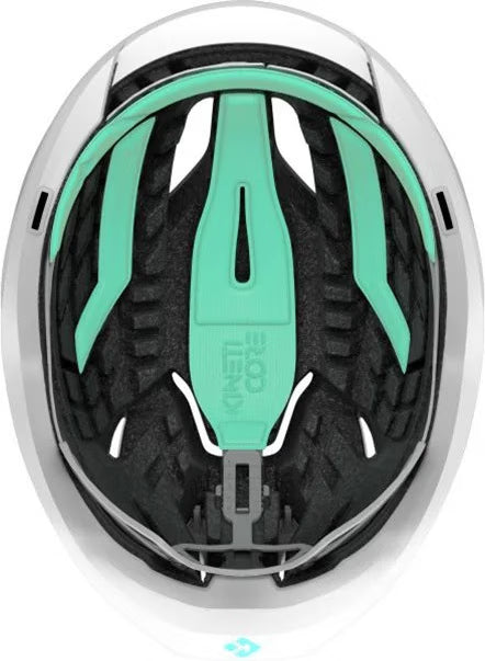 Lazer Vento Kineticore KC SMU Road Helmet - Pure White-Black Straps