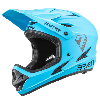 7 iDP M1 Full Face Helmet - Matt Blue
