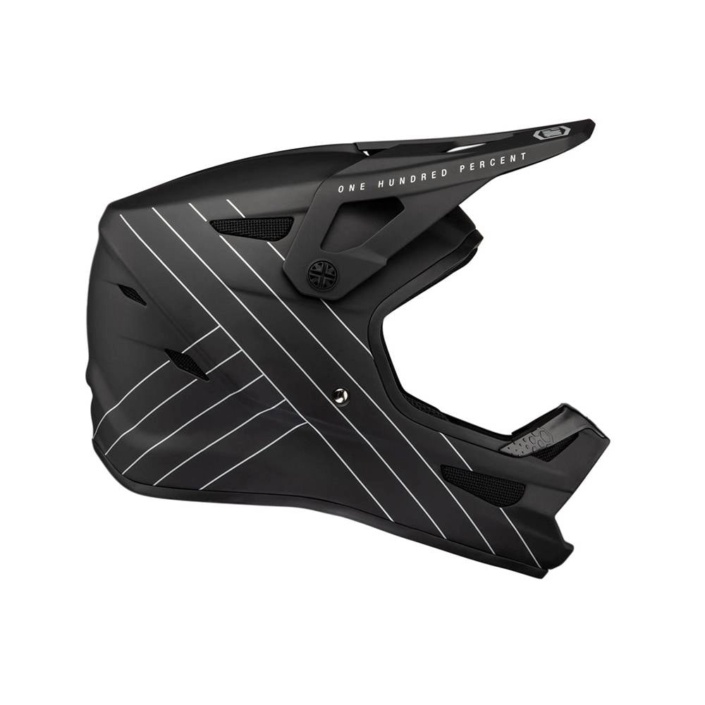 100% Status Full Face Helmet - Youth - Black