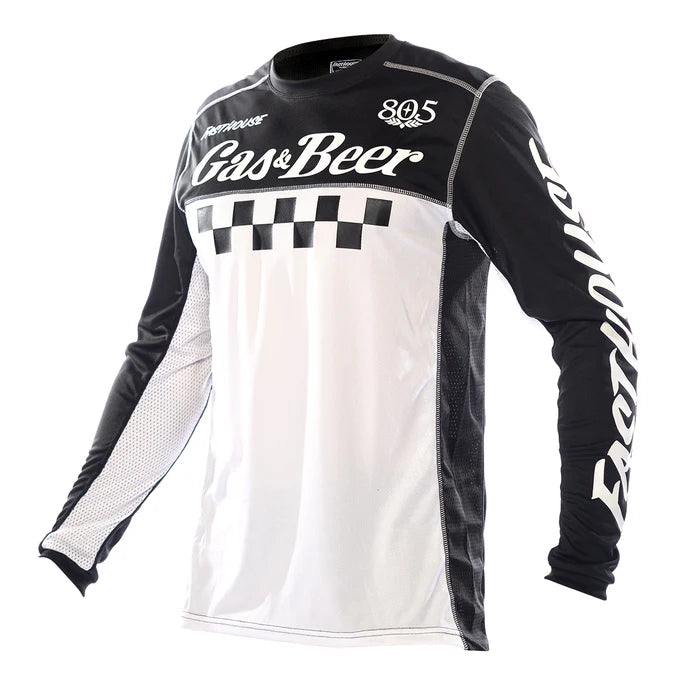 Fasthouse Grindhouse 805 Tavern Jersey - Black-White