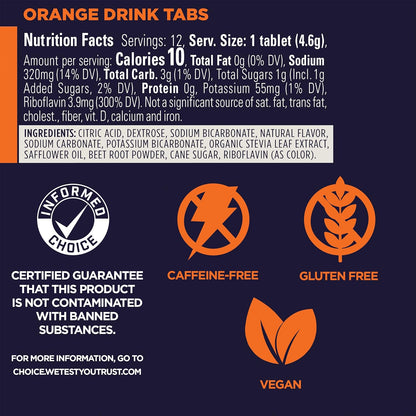 GU Hydration Drink Tabs - Orange