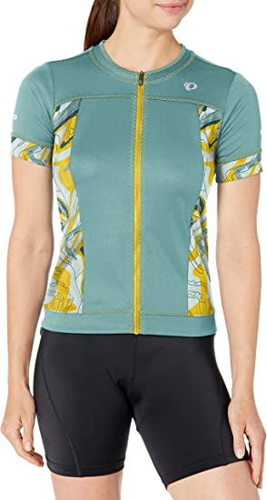 Pearl Izumi Elite Escape Short Sleeve Road Jersey - Womens - Arctic Phyllite