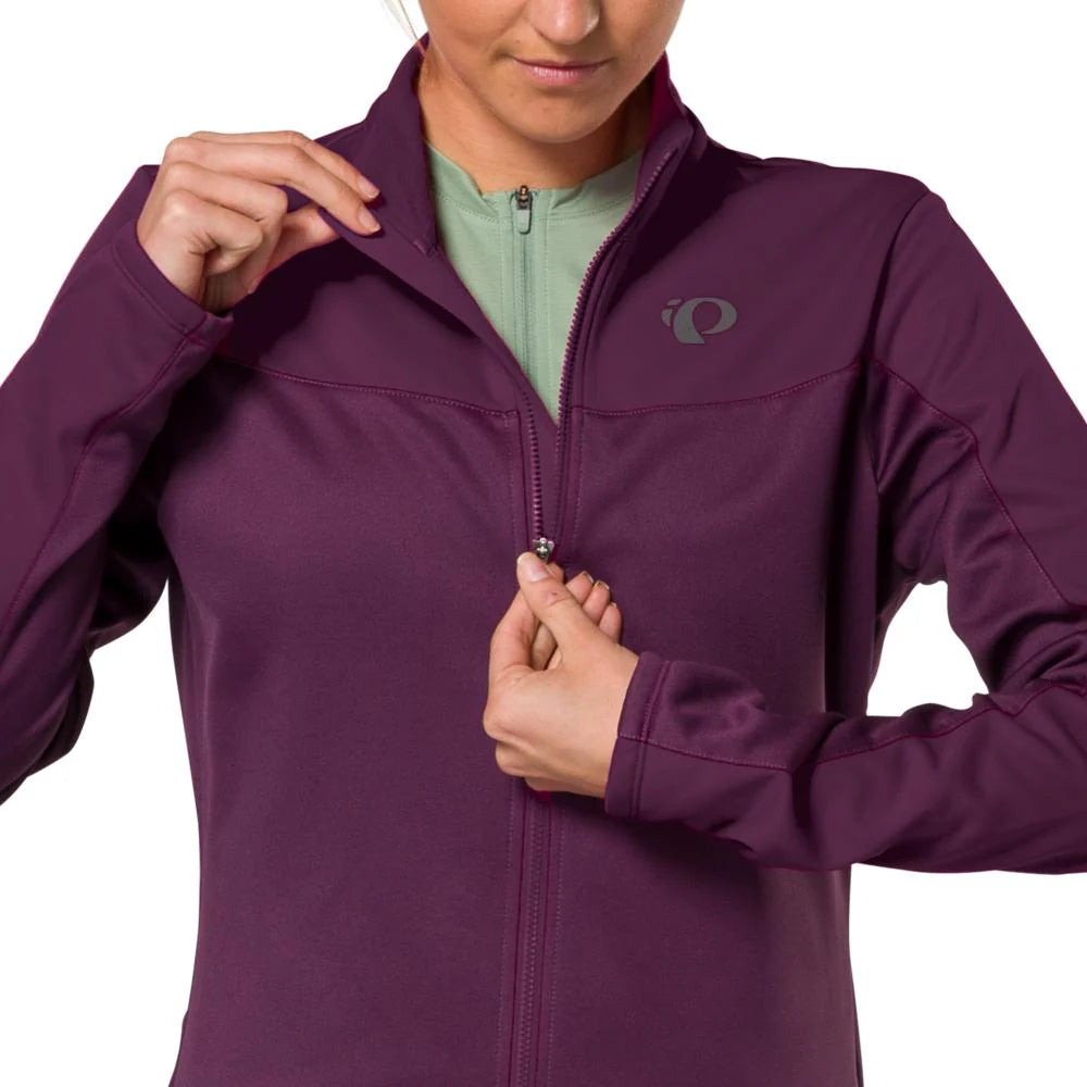 Pearl Izumi Quest Thermal Long Sleeve Road Jersey - Womens - Dark Violet